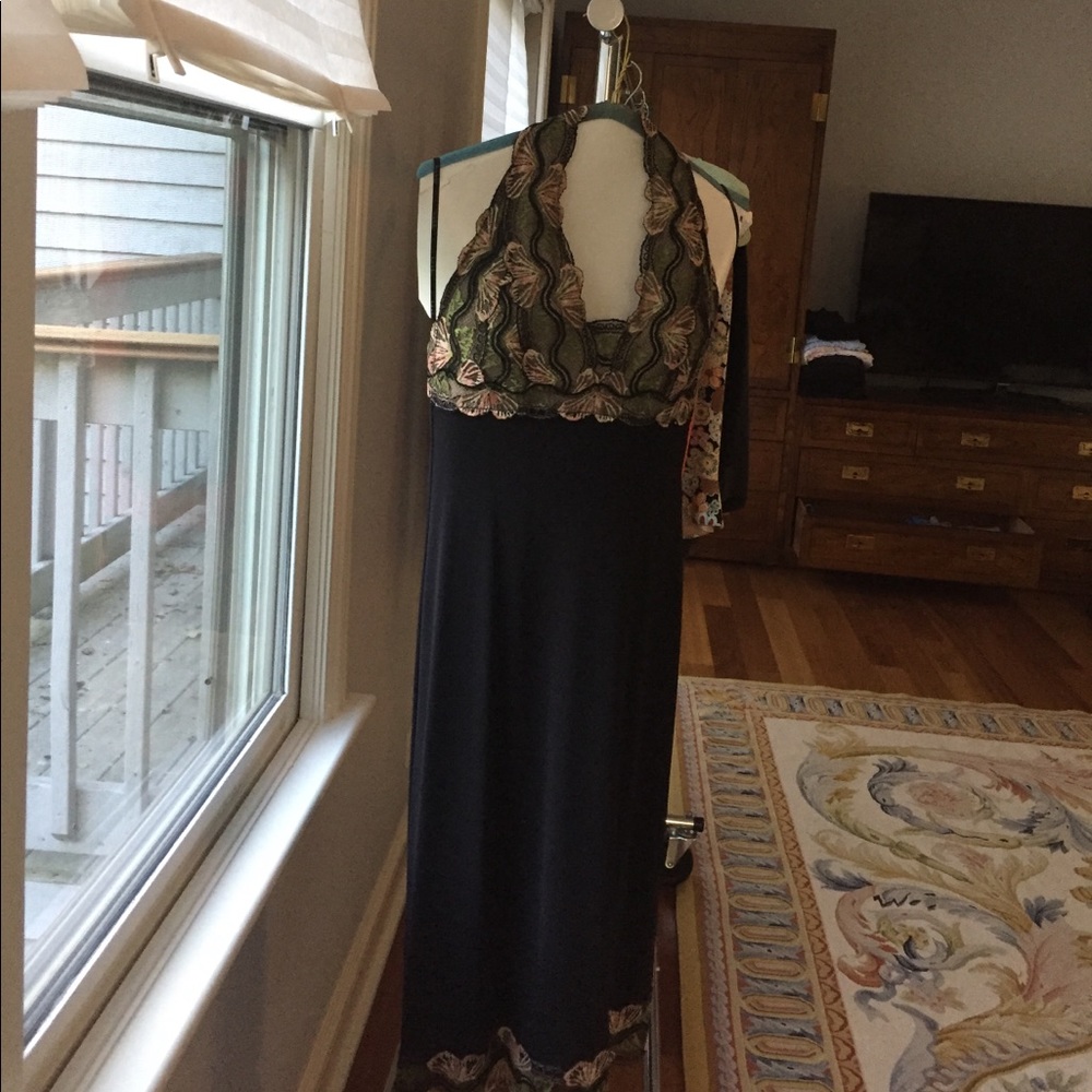 Nicole Miller halter cocktail dress