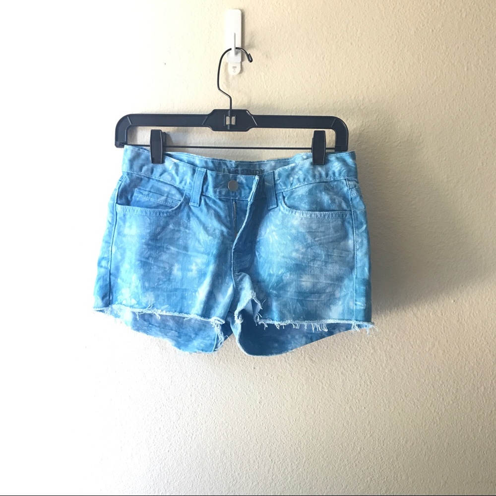 J BRAND TIE DYE SHORTS