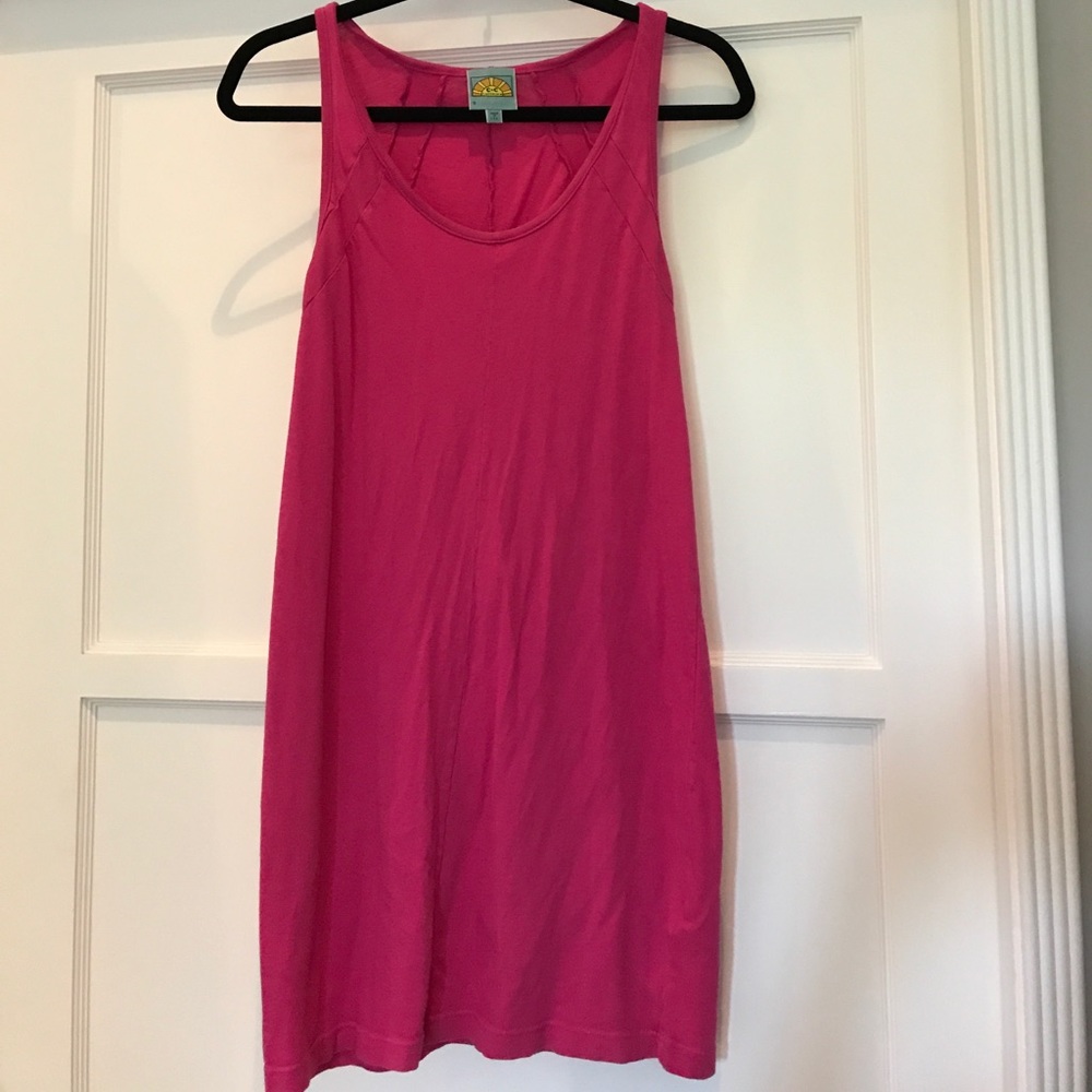 C & C California cotton pink dress