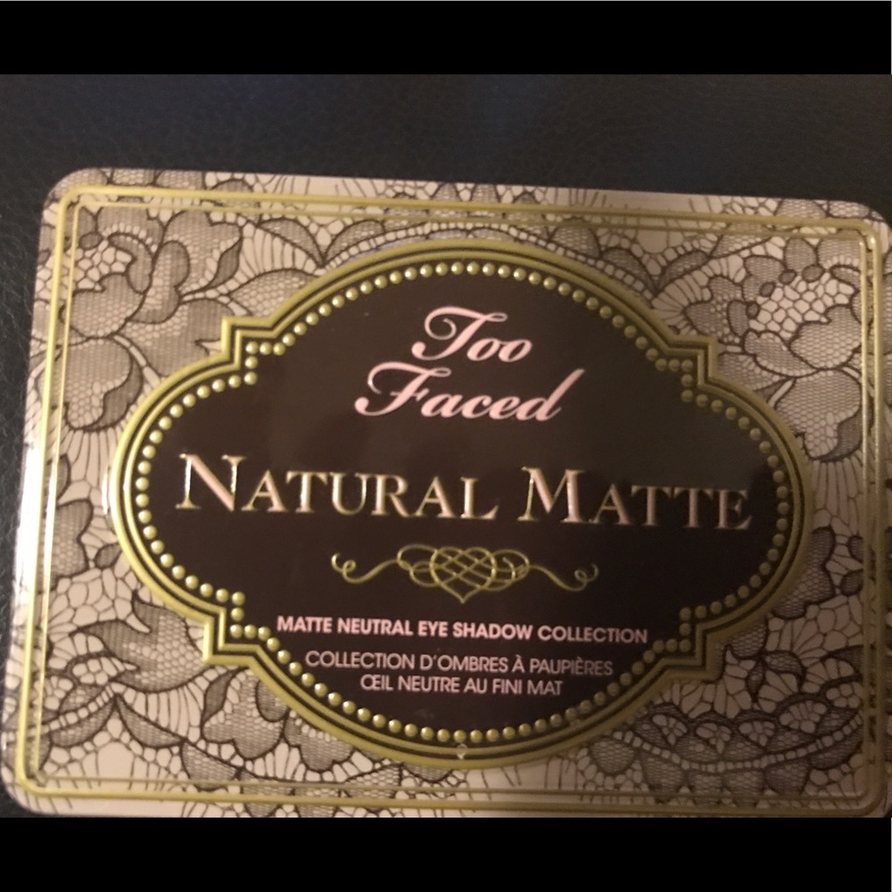 New Too Faced Natural Matte Pallete