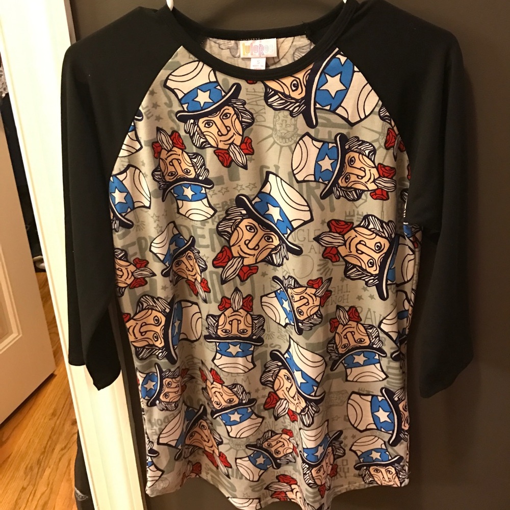 Americana Uncle Sam Lularoe Randy Small 🦄🇺🇸🗽