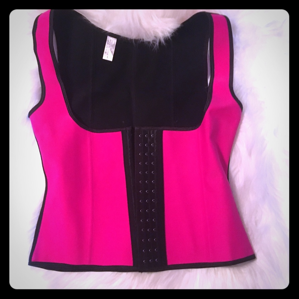 Hot Pink Waist Training Vest
