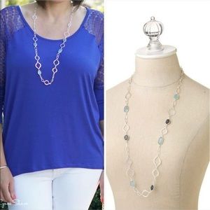 Stella & Dot Arabesque Link Necklace