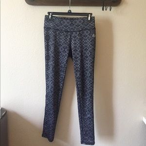 RBX printed workout tights size small.