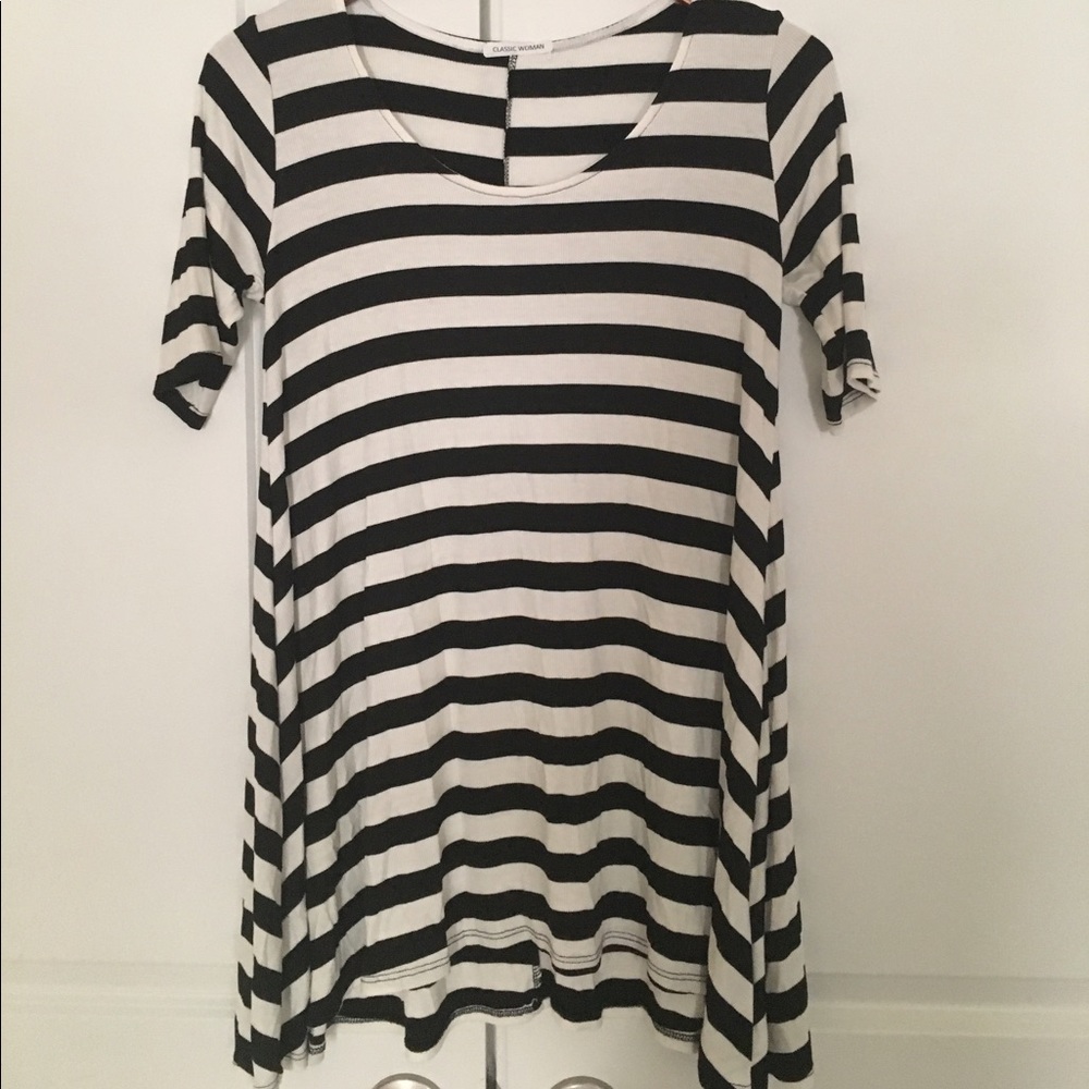Classic Woman striped tunic