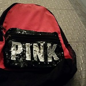 PINK backpack