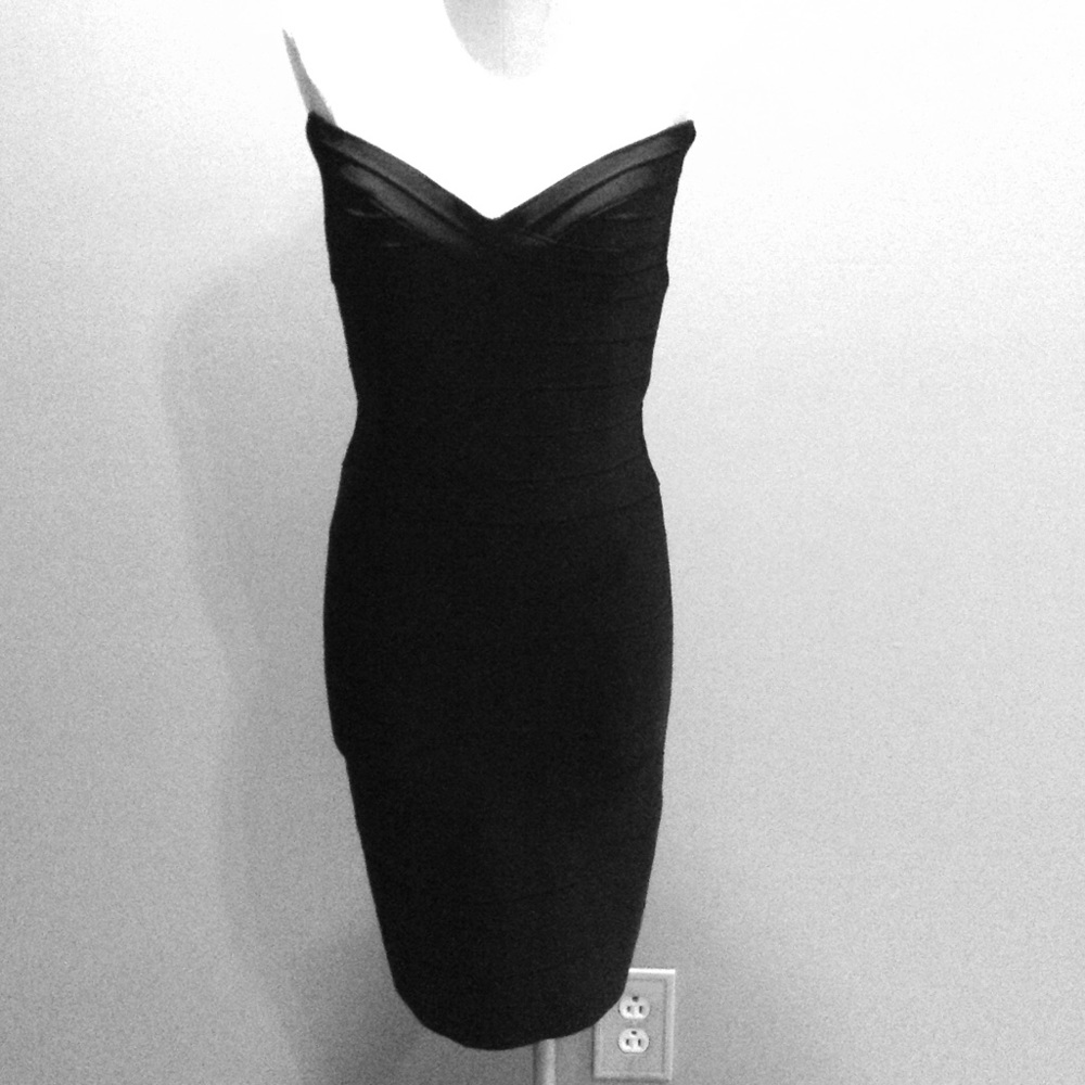 Herve Leger bandage dress