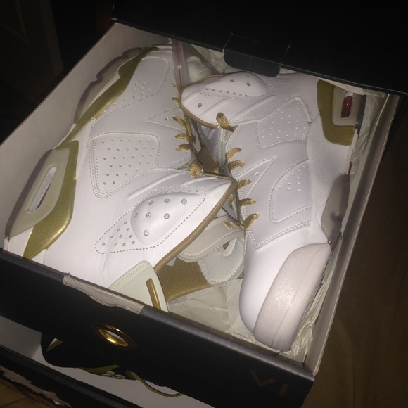 Jordan GOLDPACK retro 6 & 7 size 9.5 - Picture 3 of 4