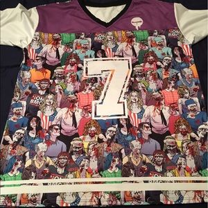 Blackmilk clothing jersey type Zombies