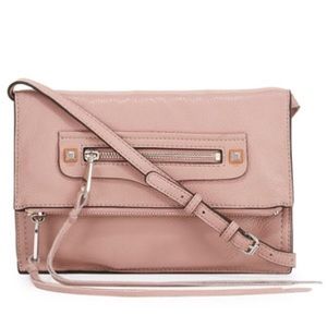 New Rebecca Minkoff Leather Small Regan Clutch