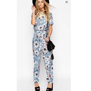 ASOS Floral Jumpsuit
