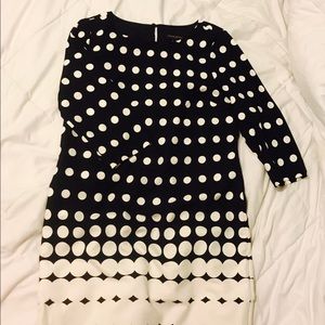 Banana Republic polka dot dress