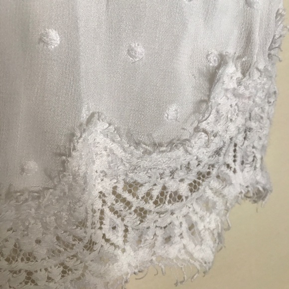 Lucky Brand Lace Polka Dot Tank - Picture 3 of 4