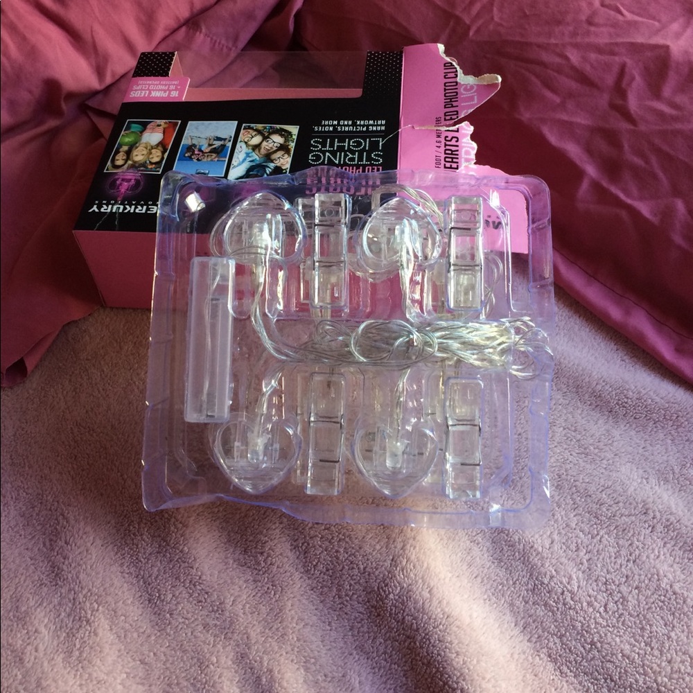 Led photo clip lights