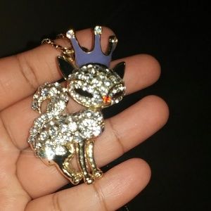 Stunning Fox Necklace