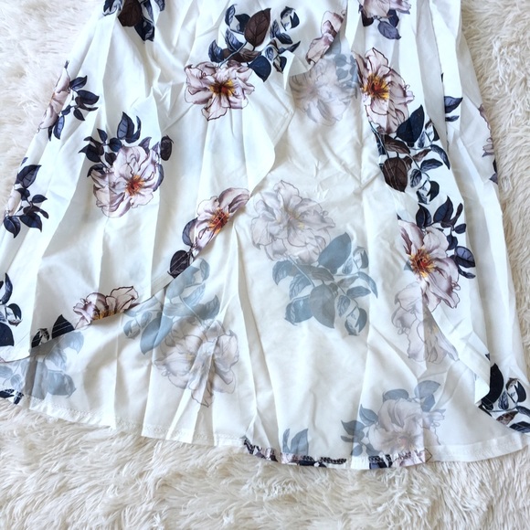 ๐ธ"Olivia" ll Floral Off Shoulder Split Dress ๐ธ - Picture 5 of 8