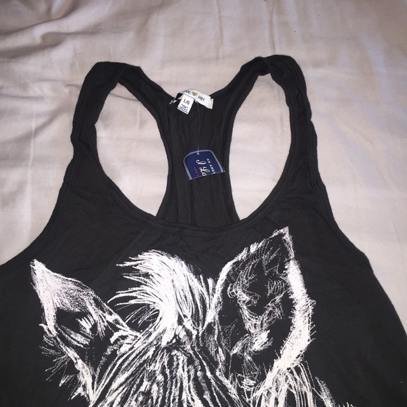 NWT Forever 21 Zebra Racerback Tank - Picture 2 of 3
