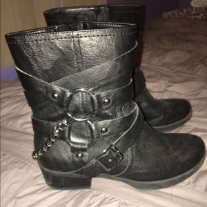 Motorcycle combat boots