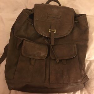 Brown Backpack