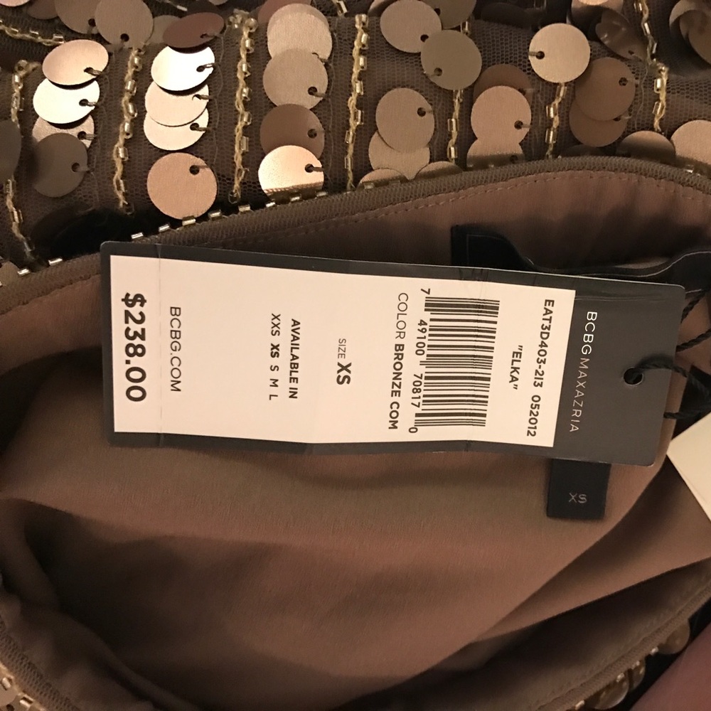 BGBG nwt gold skirt