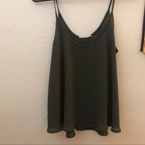 Olive green tank