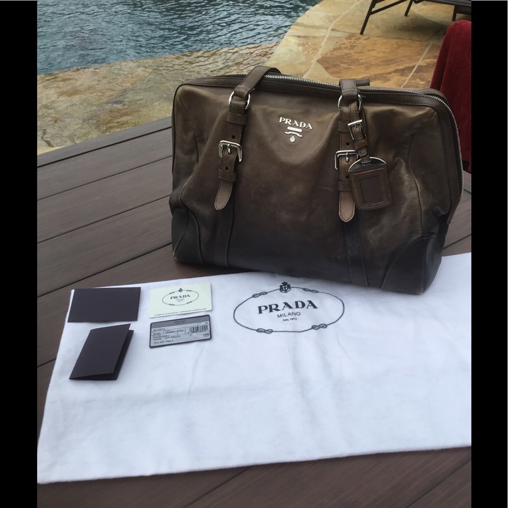 Prada Bauletto Handbag