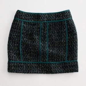 J. Crew tweed mini skirt