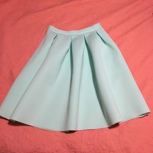 Mint Midi Circle Skirt