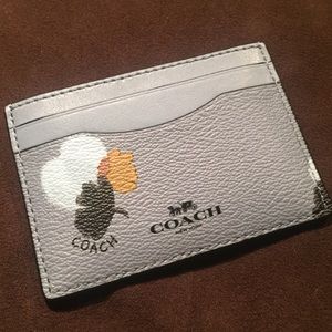 Coach card holder