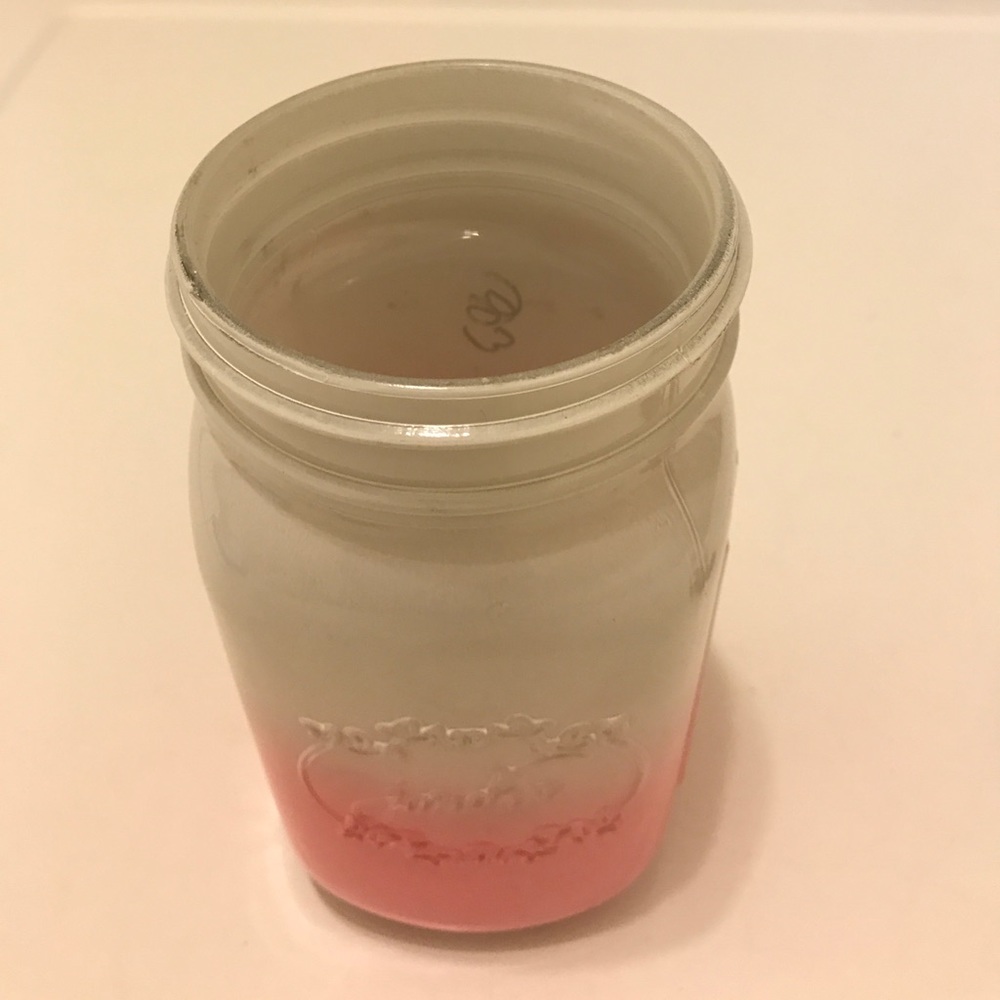 Jardin Pink Mason Jar 32 ounces Bundle Price !