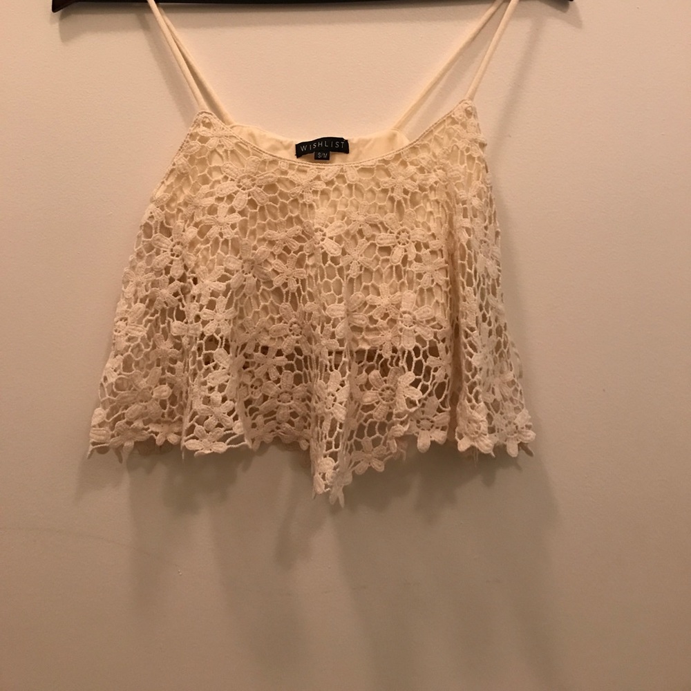 Festival crop top never been worn.