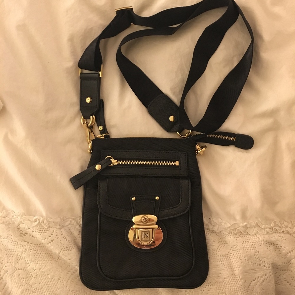 Worn once! JPK 75 high quality black cross body
