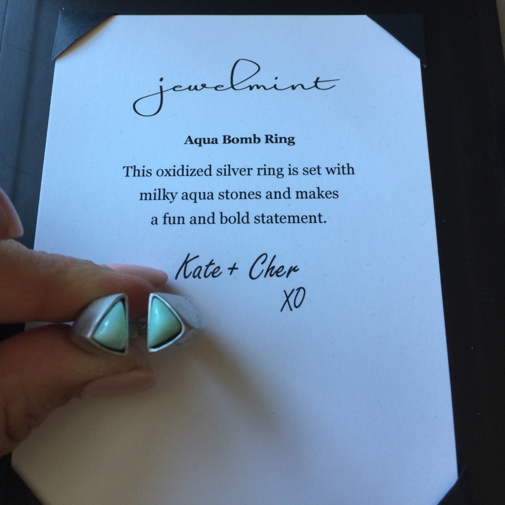 Jewelmint Aqua Bomb Ring