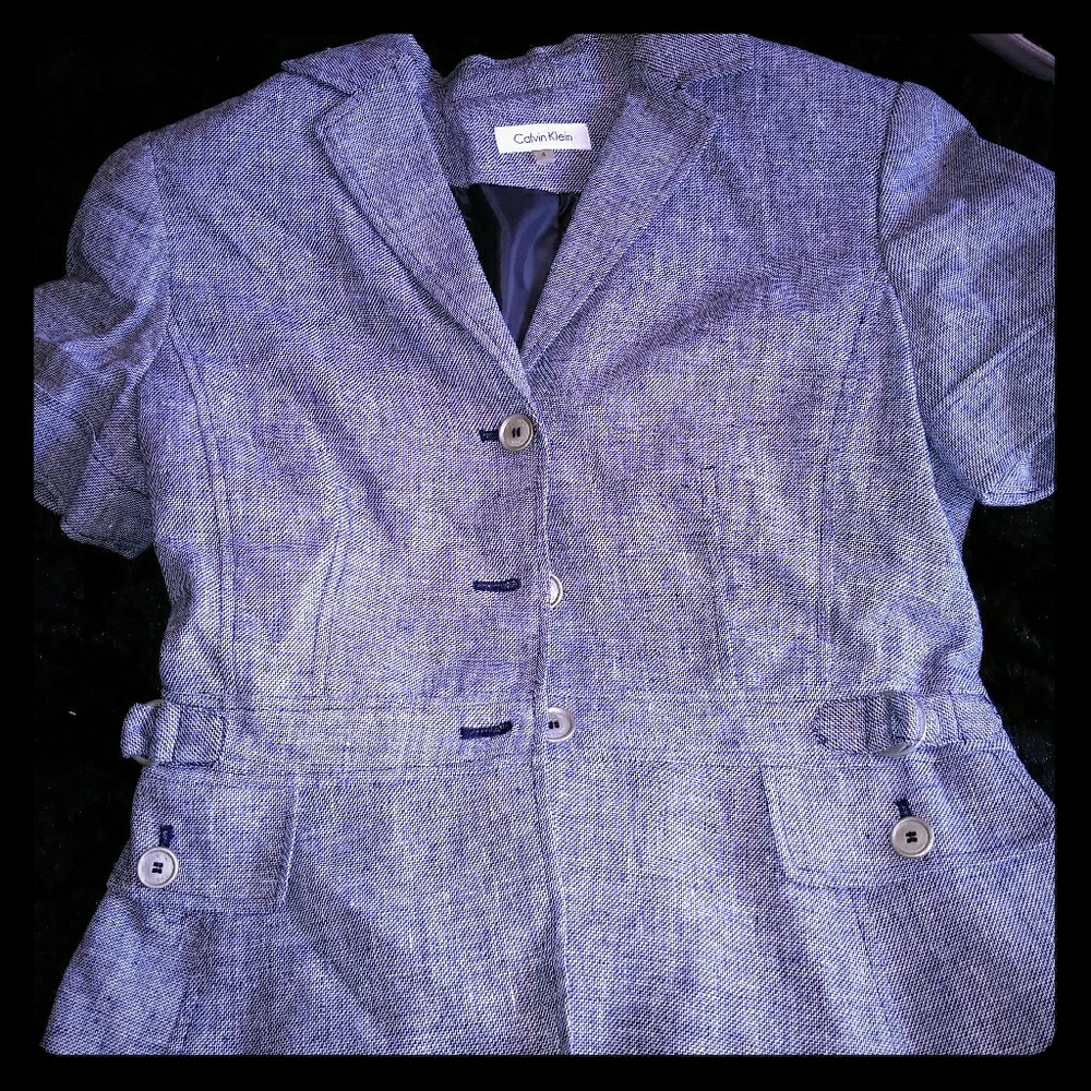 Calvin Klein short sleeve jacket