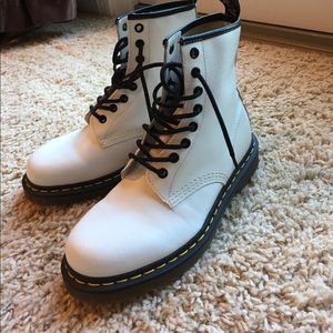White Dr. (Doc) Martens