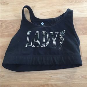 Lady lightning sports bra
