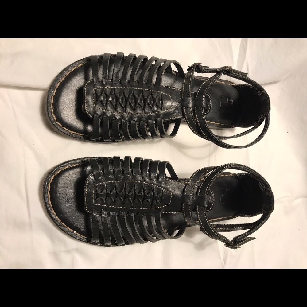 Frye Sandals, Black, Size 7
