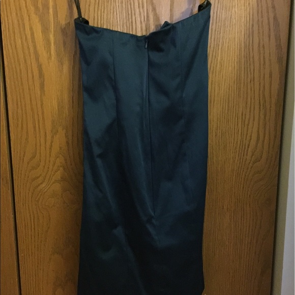 Windsor dark teal blue dress - Picture 2 of 4