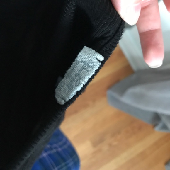 Brandy Melville Straight Neck Black Bodysuit - Picture 2 of 5