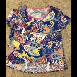 Darling paisley Tshirt
