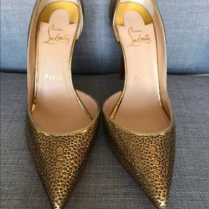 Authentic Christian Louboutin Galu d'orsay Pump Authentic Christian Louboutin Galu d'orsay Pump