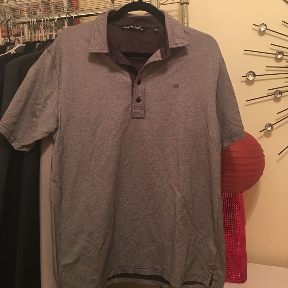 Travis Mathew golf shirt, medium