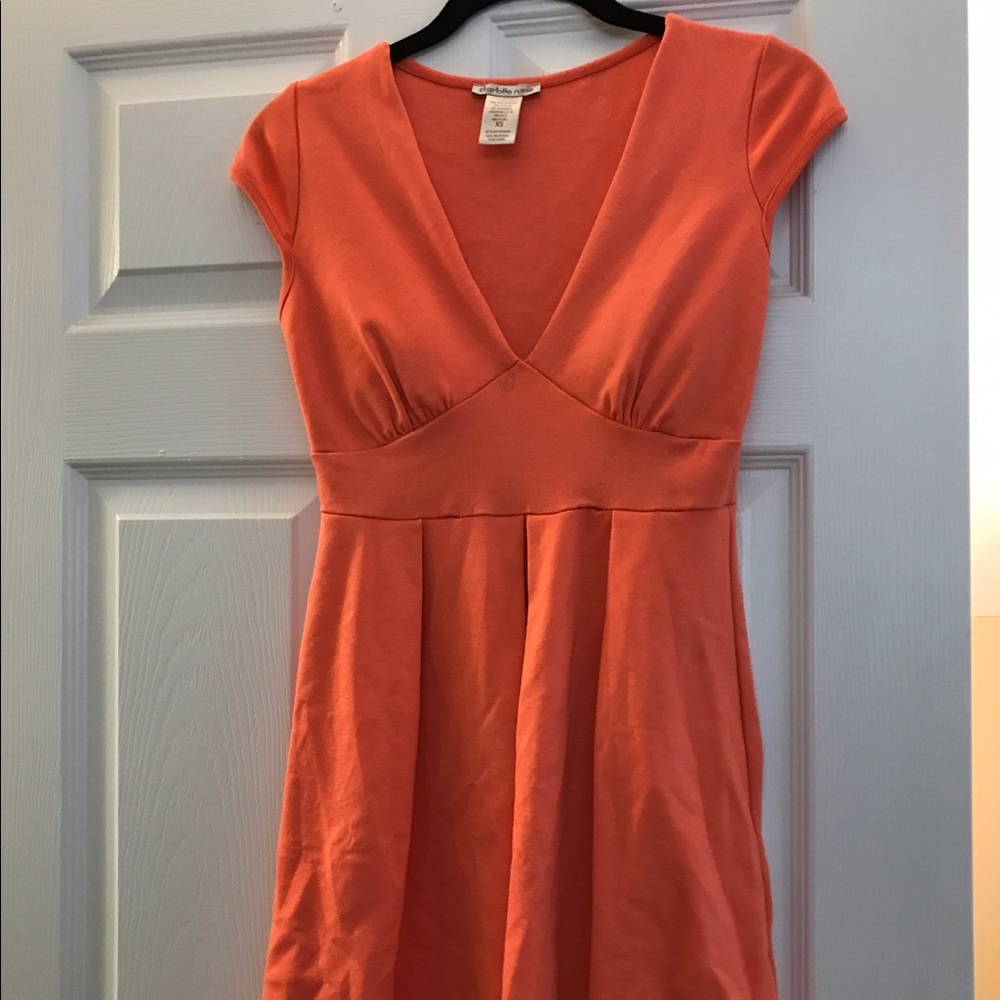 Orange/peach dress