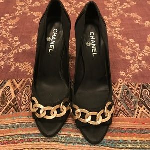 Chanel shoes. Pristine condition. Worn once.