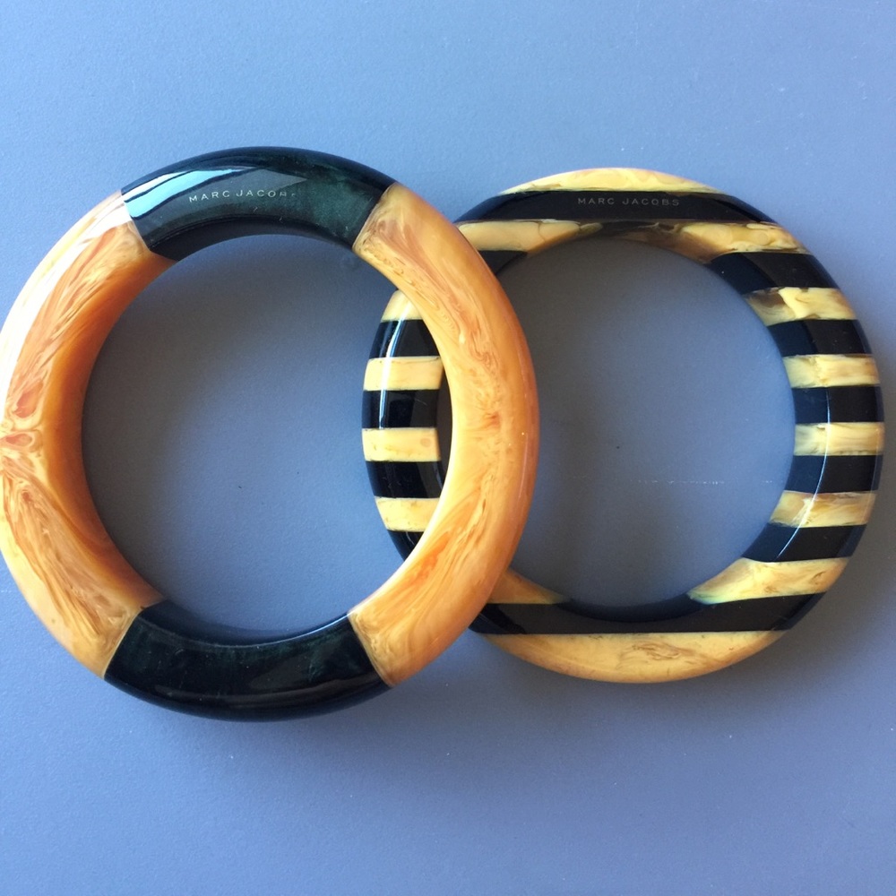 Marc Jacobs Lucite Bracelets