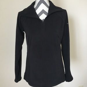 💥SALE!💥 Black Columbia Half-zip Fleece Jacket