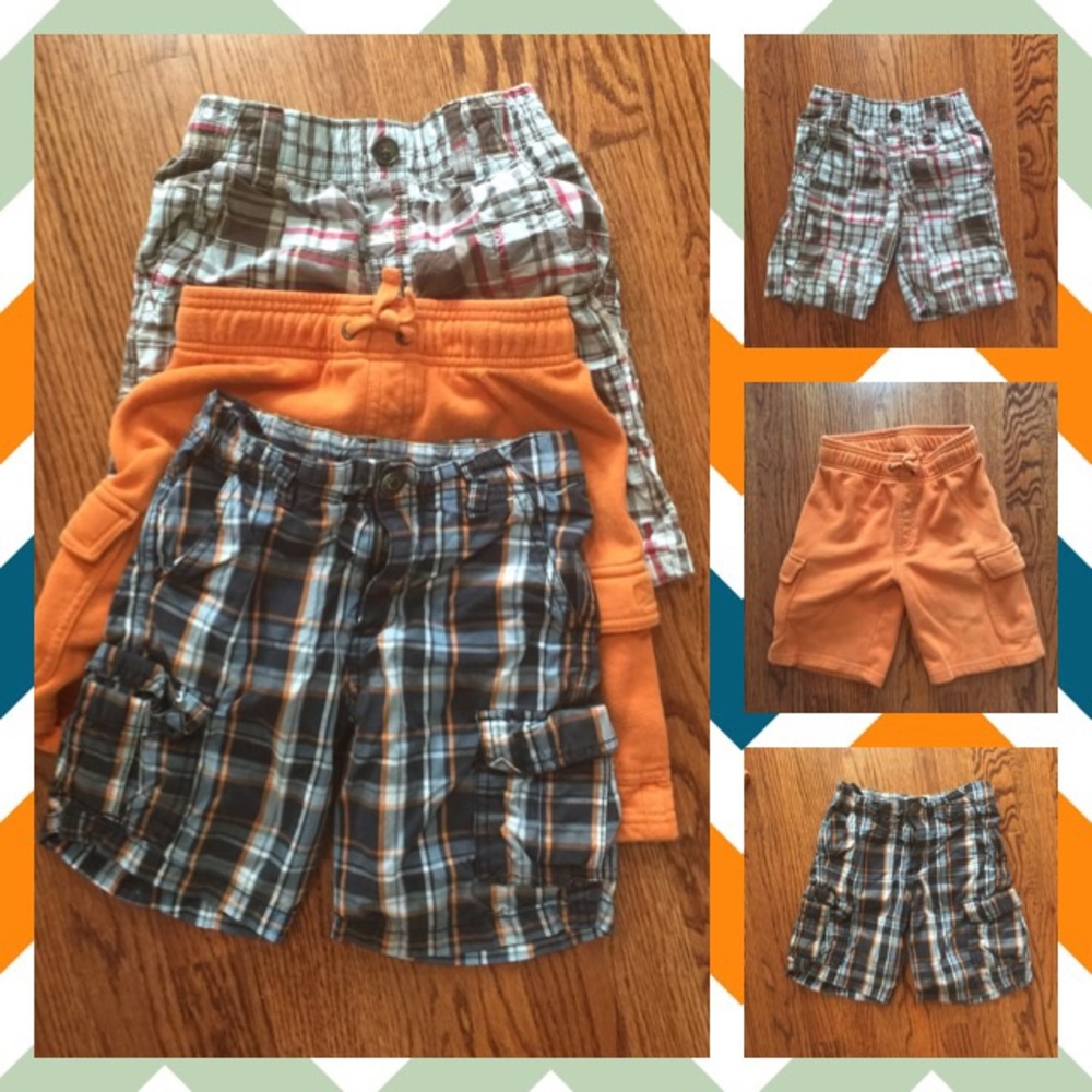 LOT of 3 pairs BOYS Gymboree shorts size 6