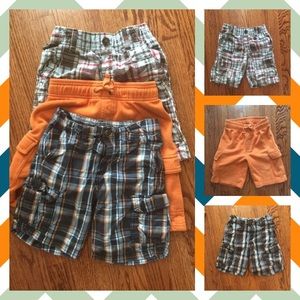 LOT of 3 pairs BOYS Gymboree shorts size 6