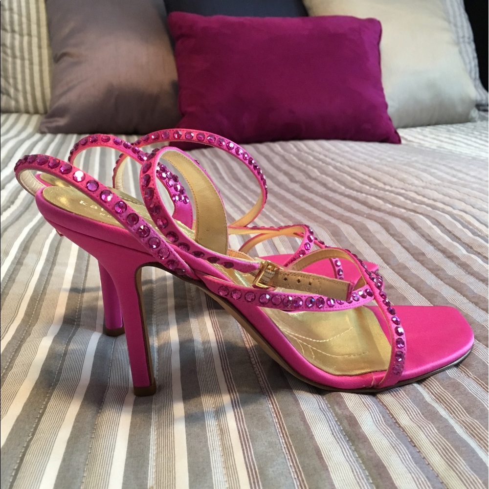 Kate Spade Hot Pink Heels