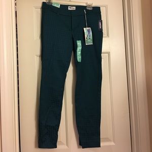 Old Navy teal pixie ankle length pants